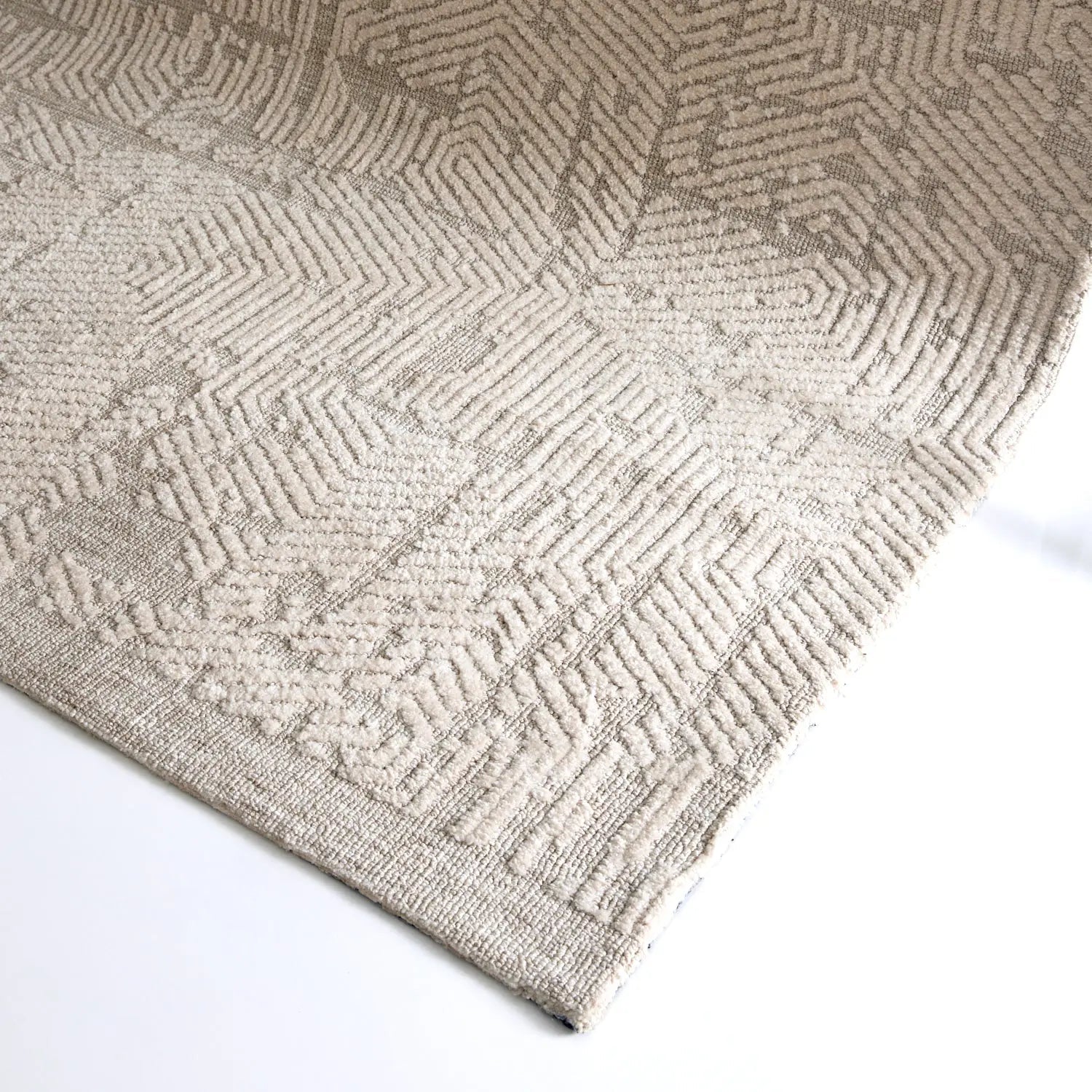 Avalon Abstract Rug Ivory