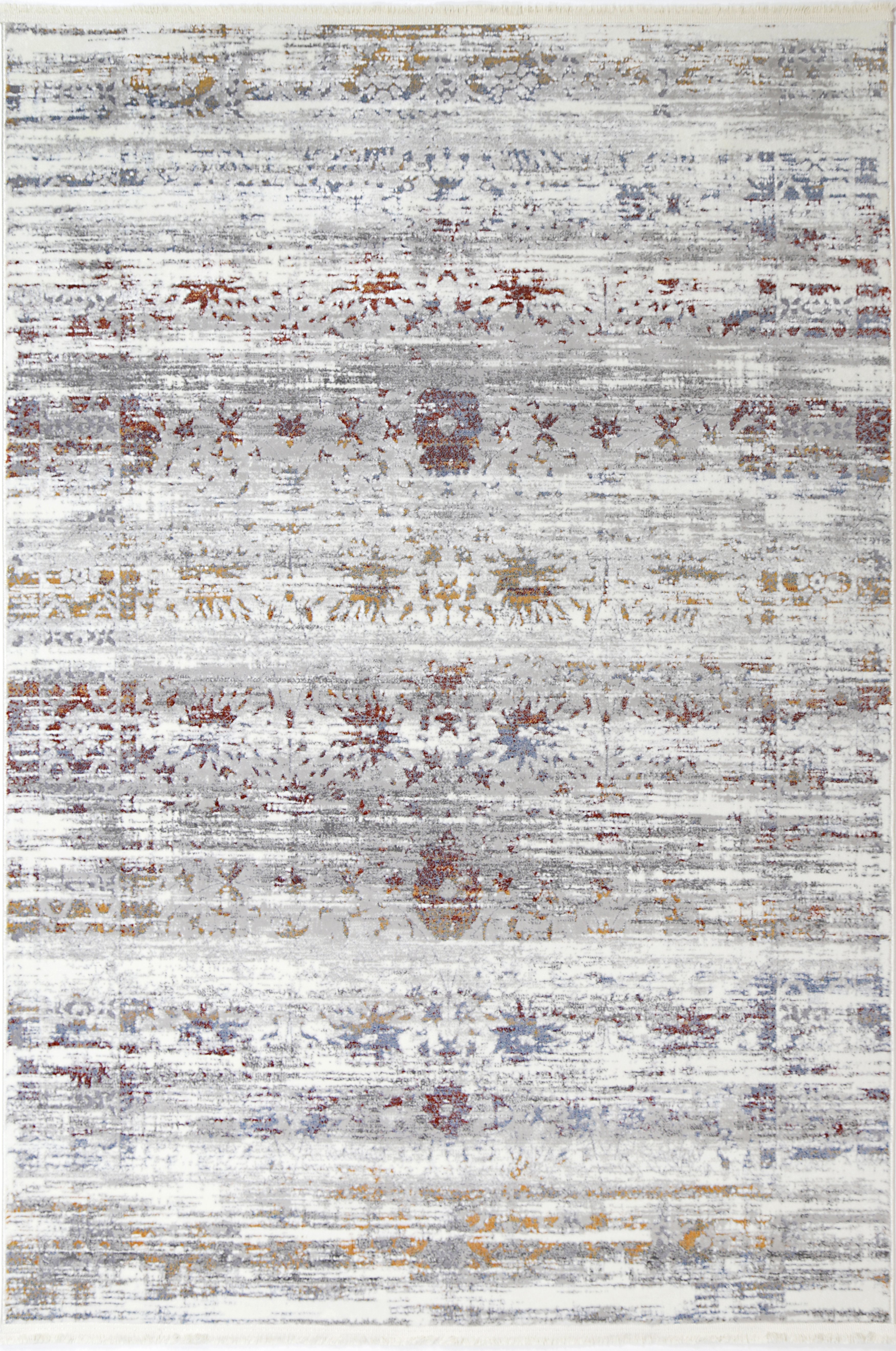 Grey Classic Rug Evara Paradise Classic Grey Multi Rug – Rugs a Million