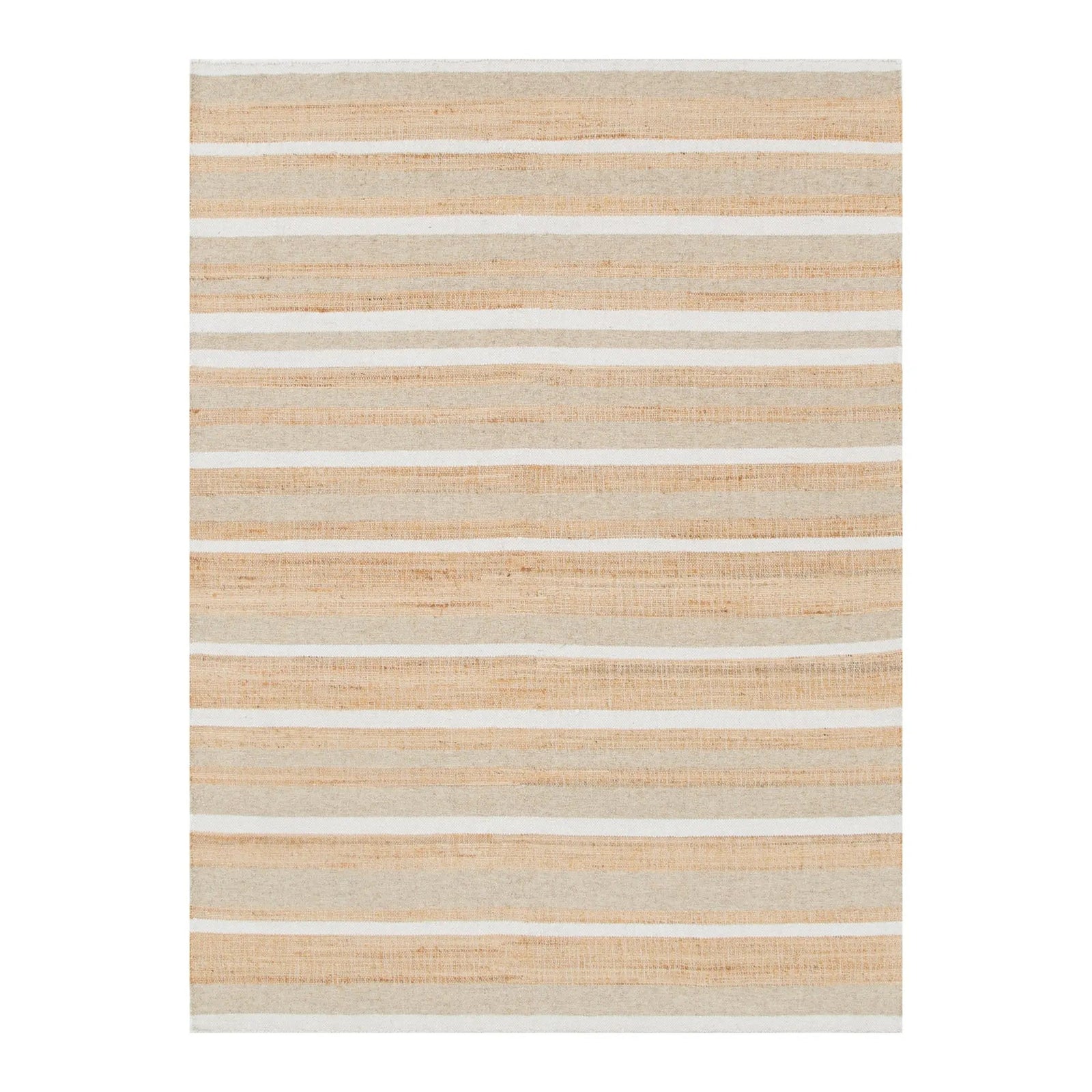 Bondi Jute Striped Rug Natural