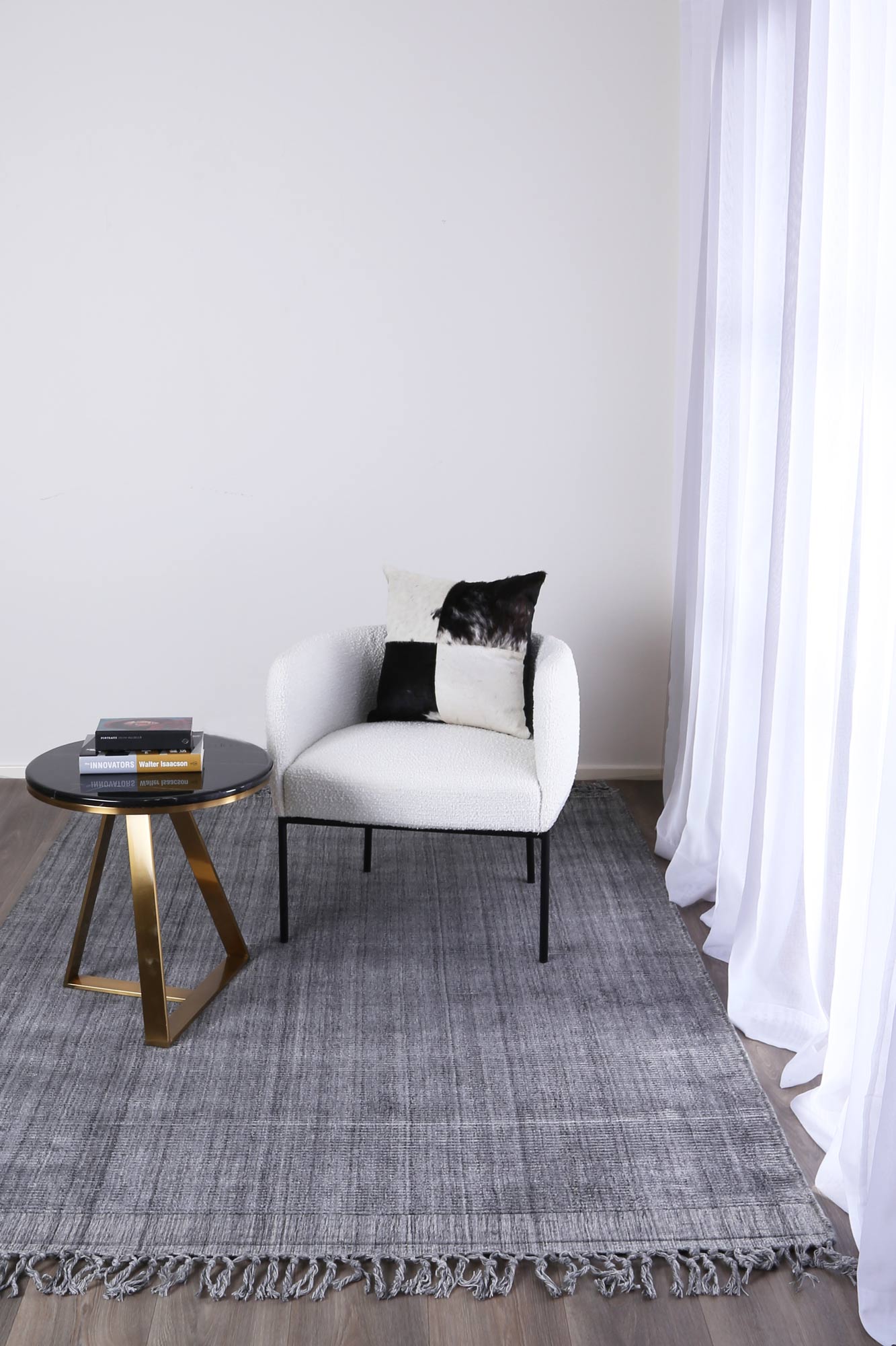 Byron Charcoal Rug LTB2B