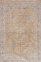 Crucial Floral Beige Transitional Rug Smartex Int