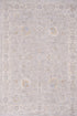 Crucial Floral Grey Transitional Rug Smartex Int