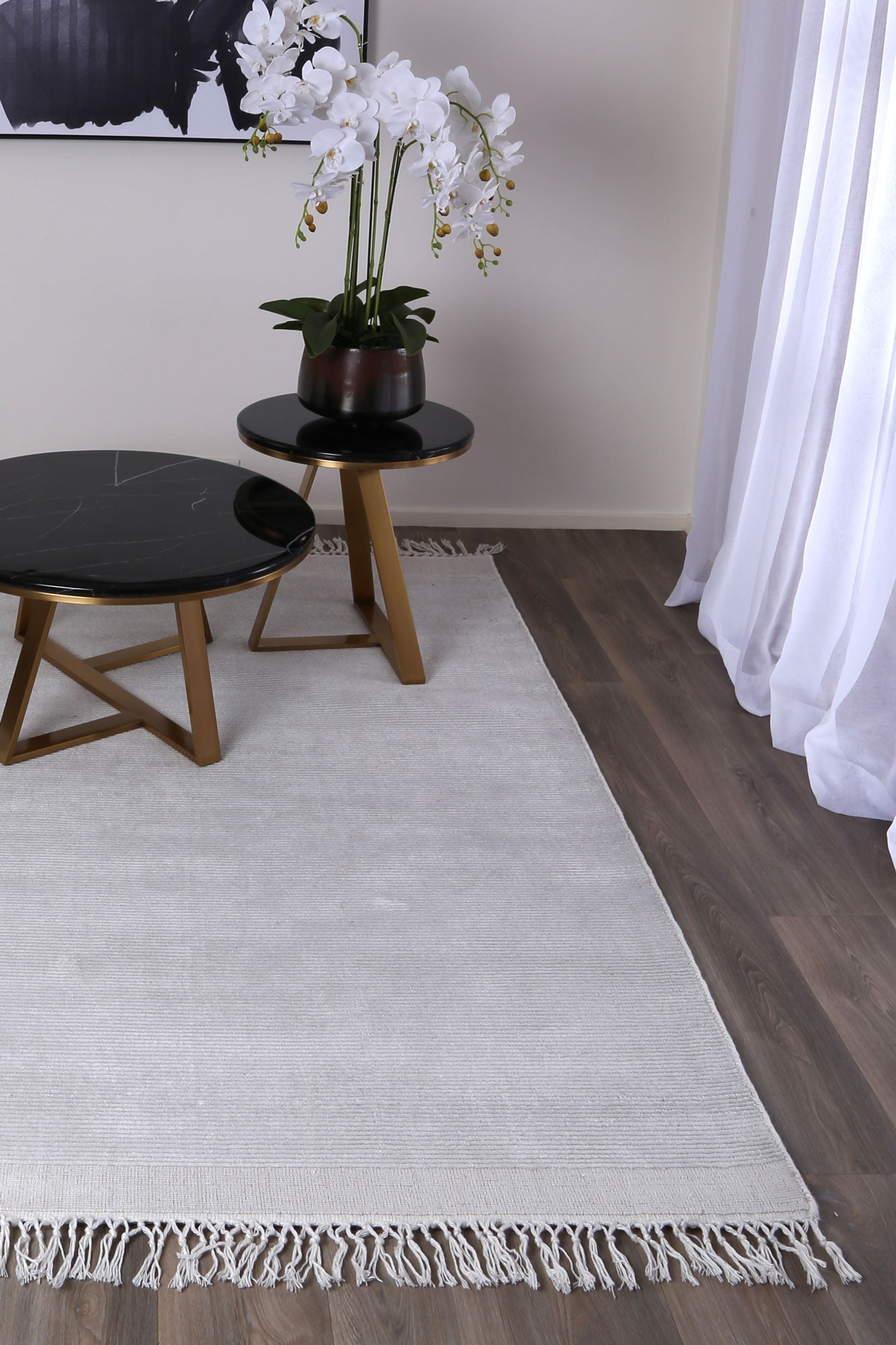 Byron Ivory Wool Rug LTB2B