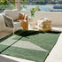 Mayfield Irregular Jute Rug Green