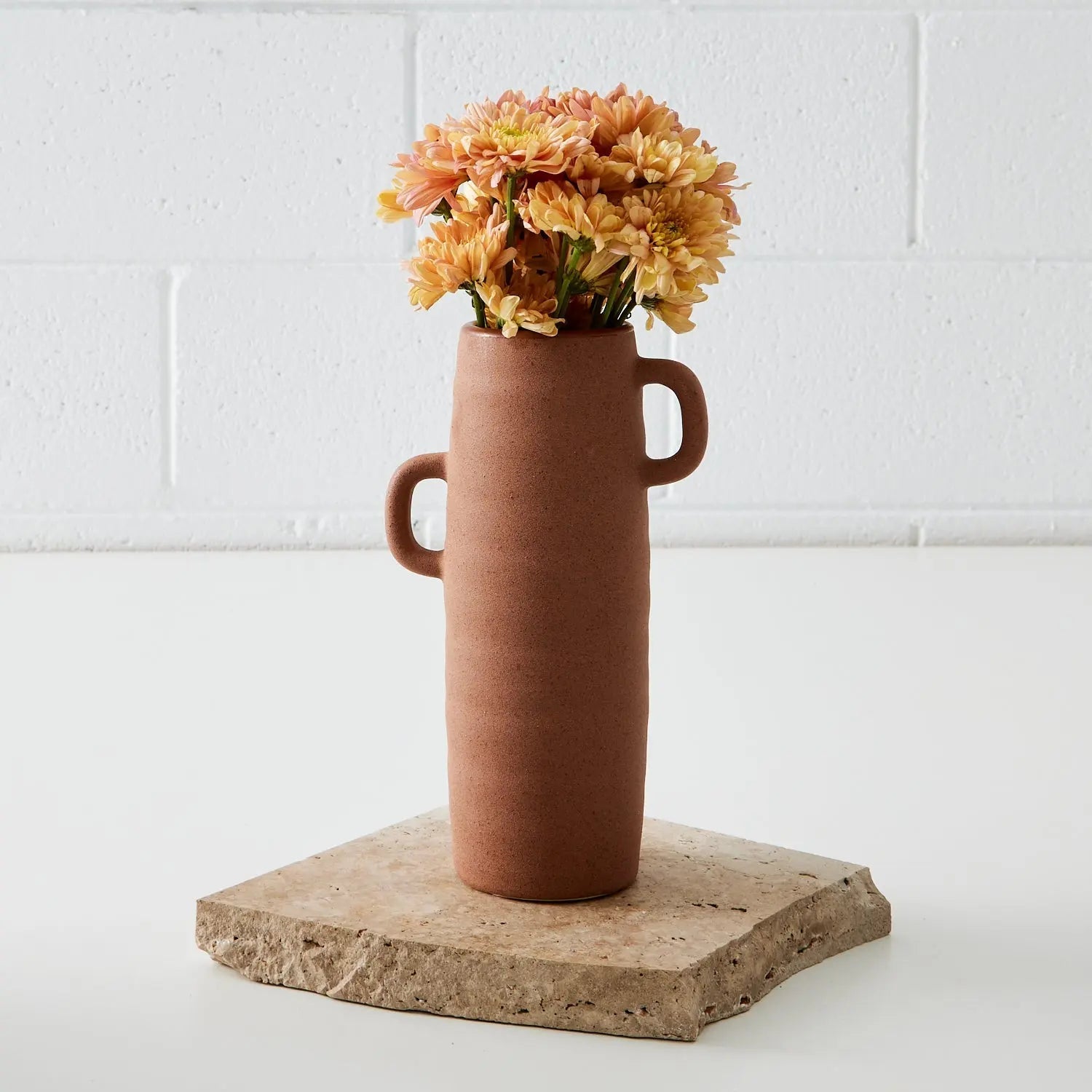 Abstract Ceramic Vase Tan - Vase - Rugs a Million