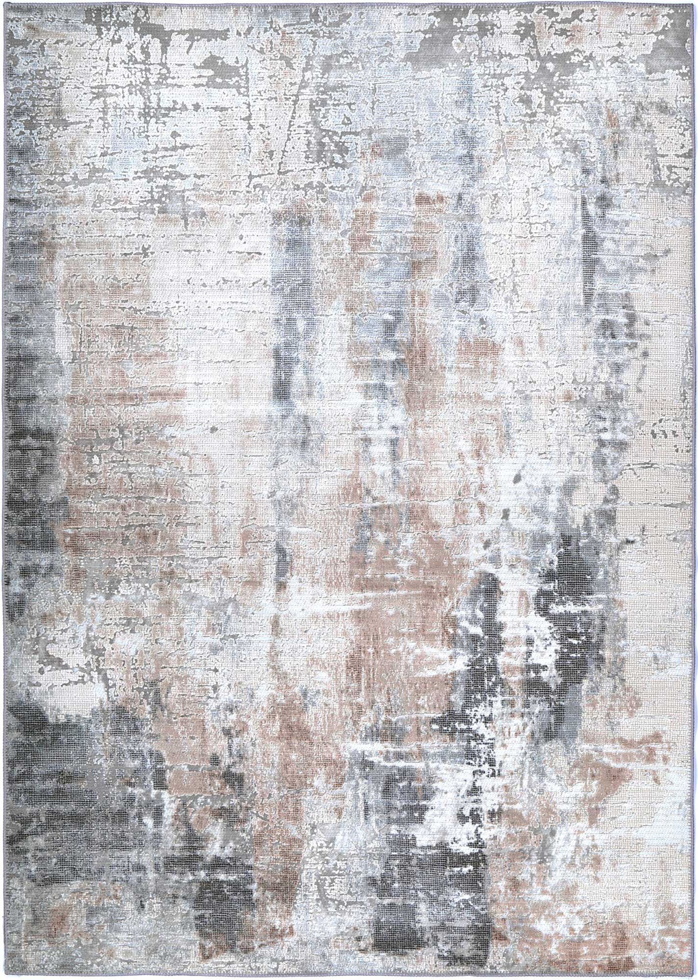 Abstract Twilight Ash Rug - Washable Rug - Rugs a Million