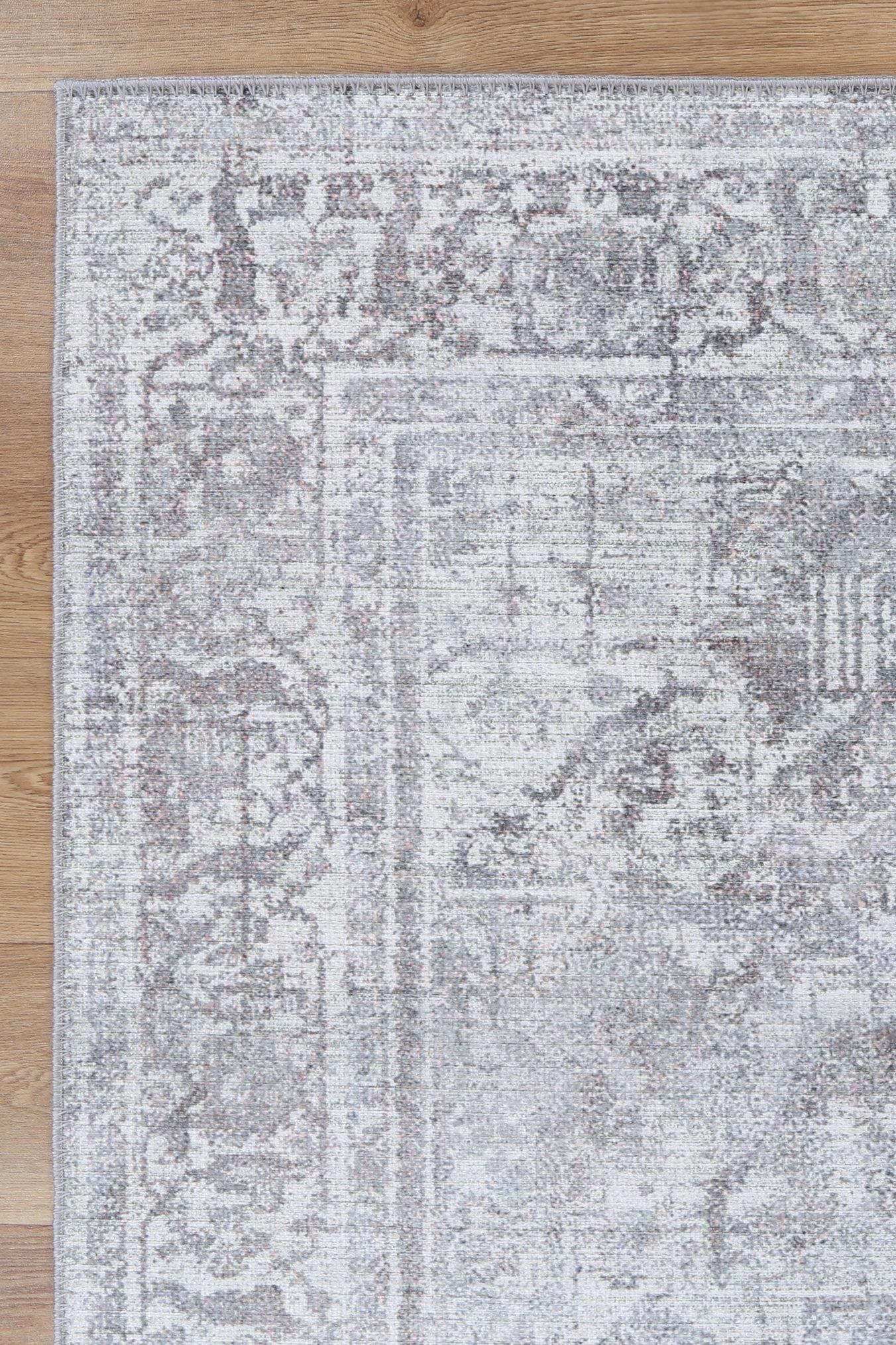 Arbela Grey Washable Rug - Washable Rug - Rugs a Million