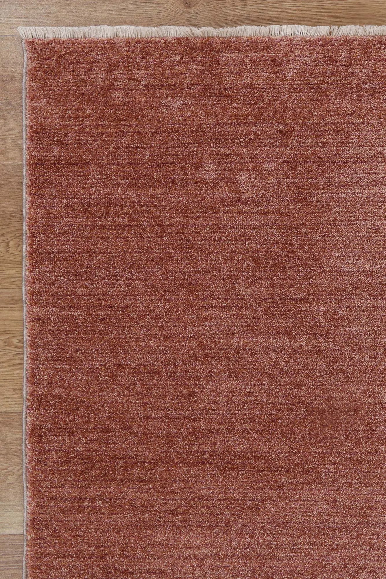 Aurora Rust Plain Rug - Rug - Rugs a Million