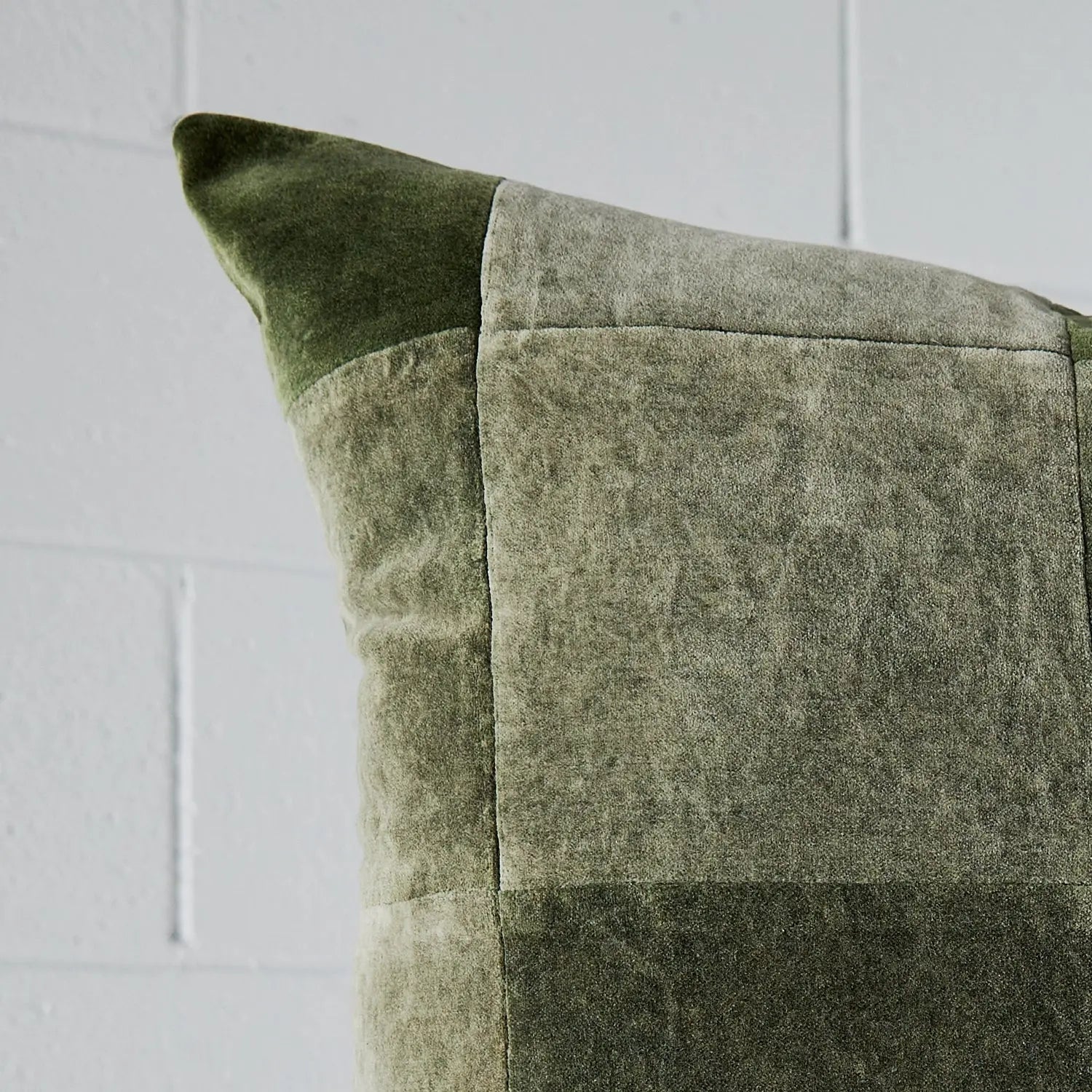 Check Cushion Green - Cushion - Rugs a Million