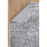 Contemporary Lauro Grey Runner - Washable Rug - Rugs a Million