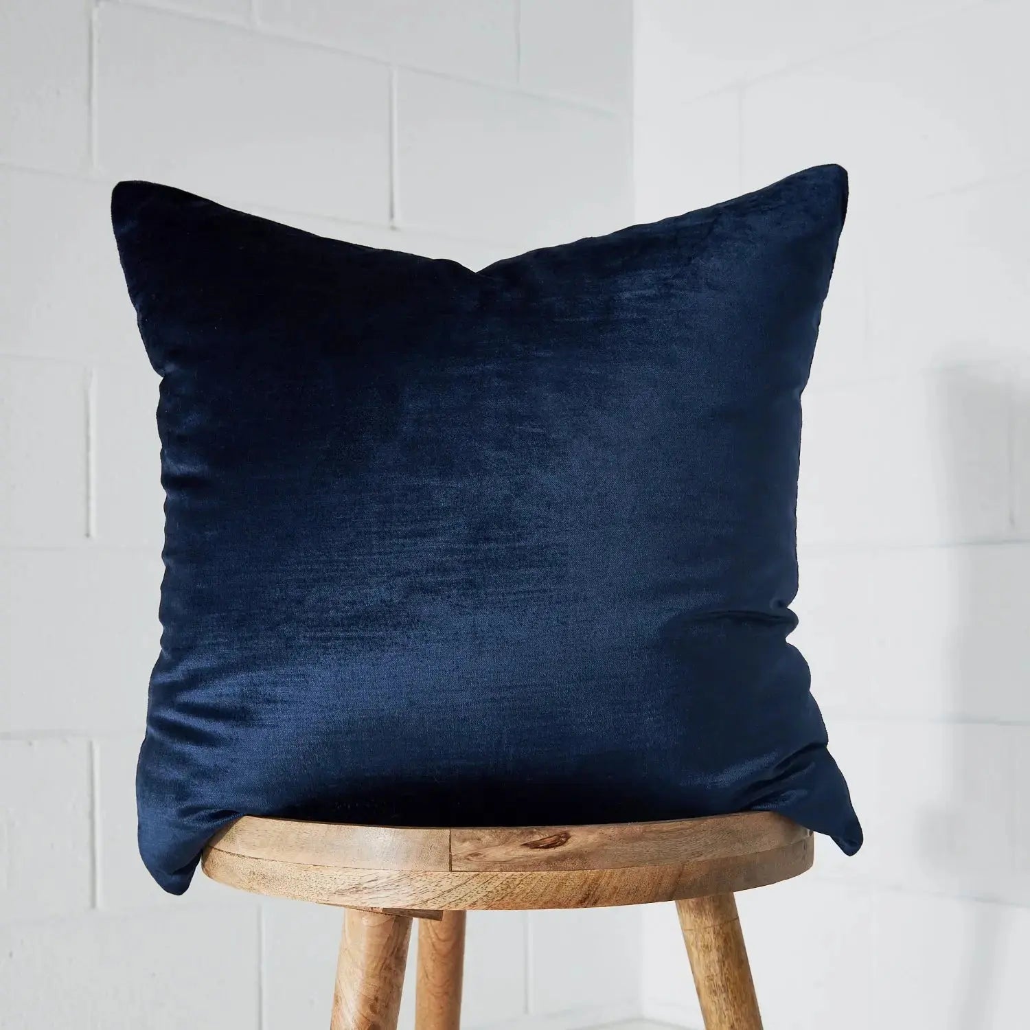 Cotton Viscose Cushion Blue - Cushion - Rugs a Million