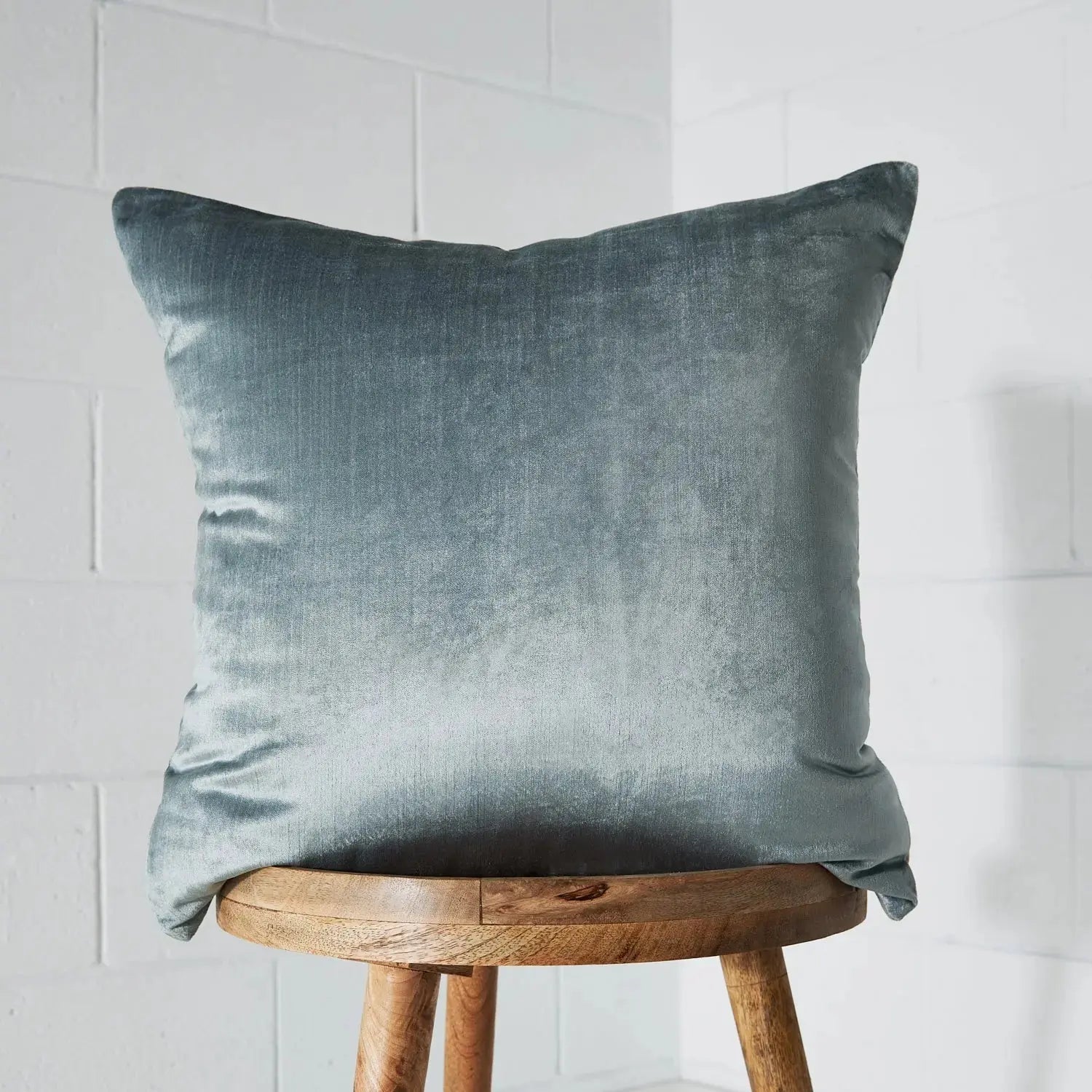 Cotton Viscose Cushion Navy - Cushion - Rugs a Million