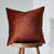 Cotton Viscose Cushion Rust - Cushion - Rugs a Million