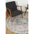 Distressed Vintage Cezanne Blush Round Washable Rug - Washable Rug - Rugs a Million