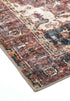 Distressed Vintage Cezanne Terracotta Area Rug - Washable Rug - Rugs a Million