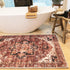 Distressed Vintage Cezanne Terracotta Runner - Washable Rug - Rugs a Million