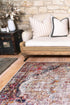 Distressed Vintage Derya Multi Area Rug - Washable Rug - Rugs a Million