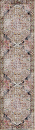 Distressed Vintage Derya Multi Area Rug - Washable Rug - Rugs a Million