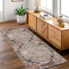 Distressed Vintage Derya Multi Runner - Washable Rug - Rugs a Million