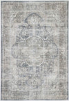 Distressed Vintage Kendra Ash Washable Rug - Washable Rug - Rugs a Million