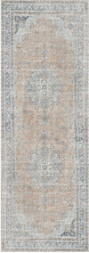 Distressed Vintage Oxus Desert Runner Rug - Washable Rug - Rugs a Million