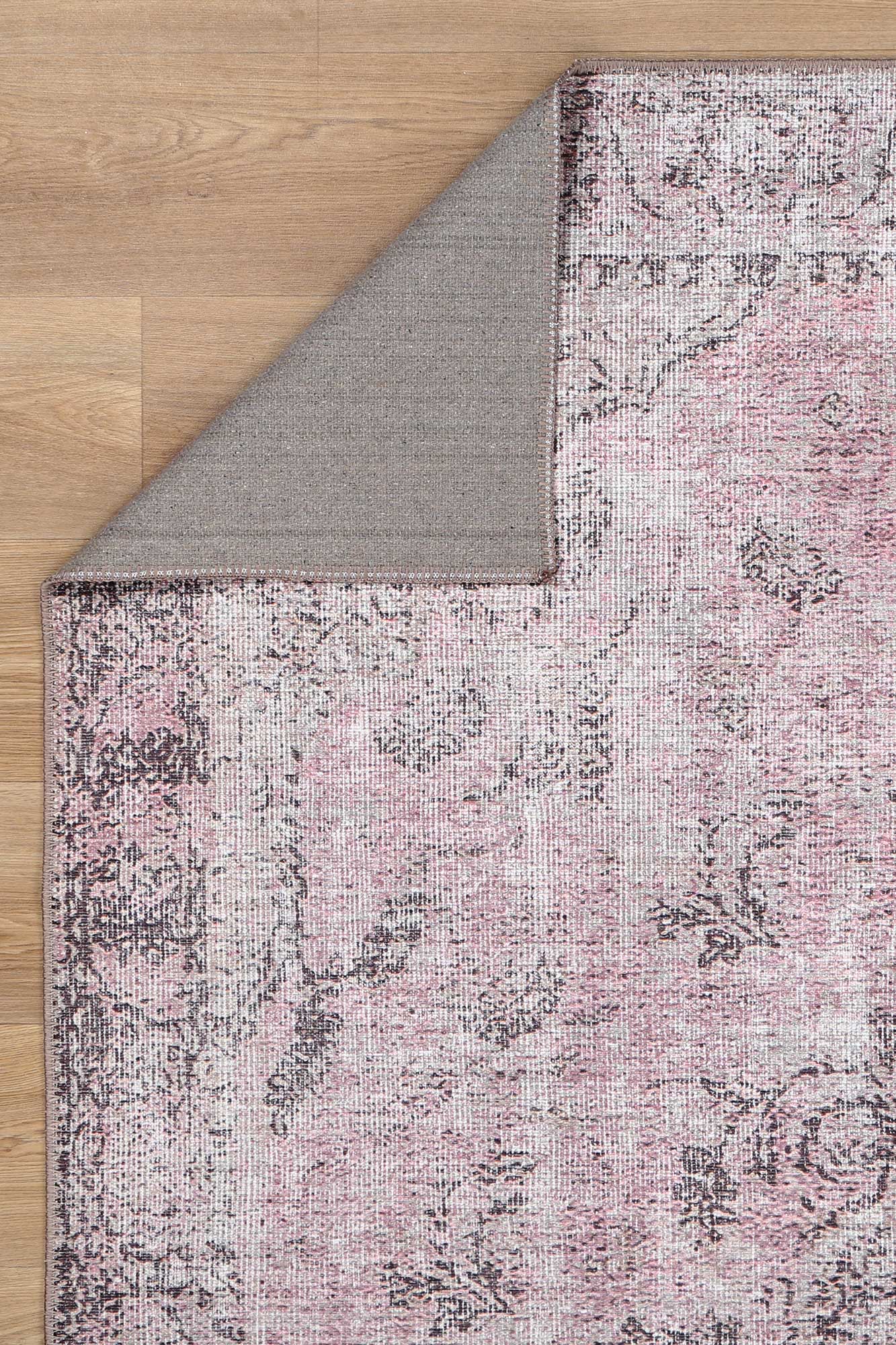 Germain Rose Washable Rug - Washable Rug - Rugs a Million