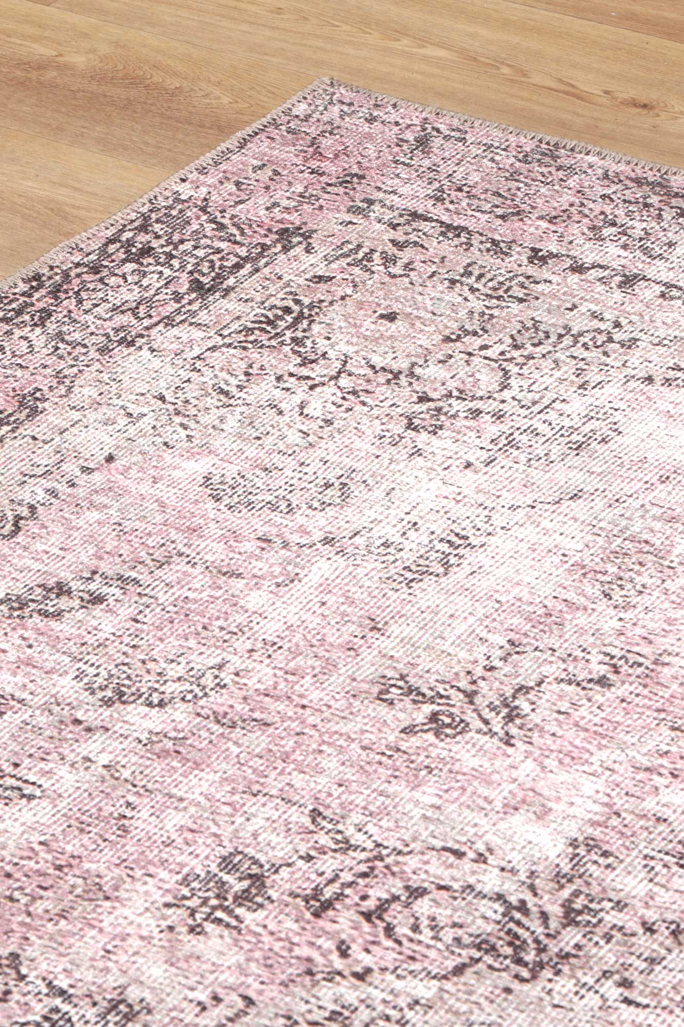 Germain Rose Washable Rug - Washable Rug - Rugs a Million