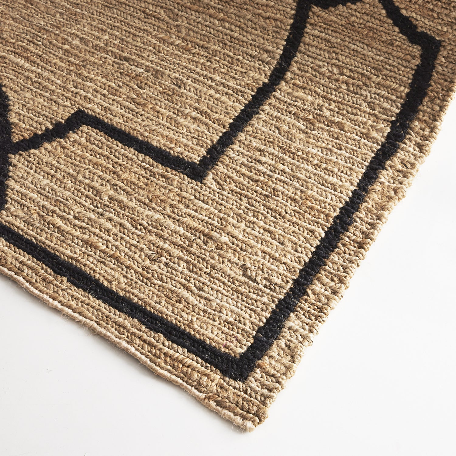 Huntly Natural Black Wool Rug - Area Rug - Rugs a Million