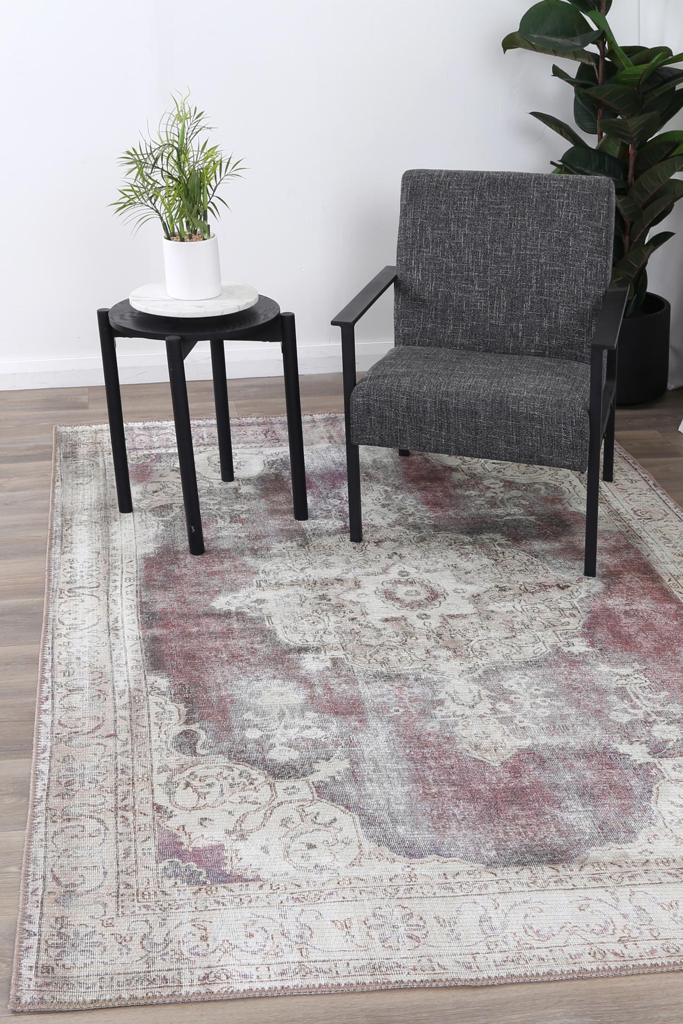 Isin Violet Washable Rug - Washable Rug - Rugs a Million