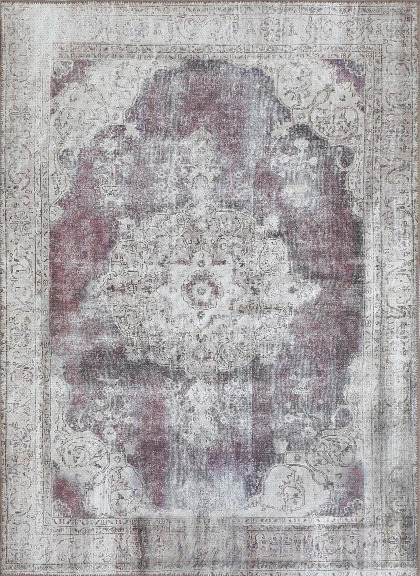 Isin Violet Washable Rug - Washable Rug - Rugs a Million