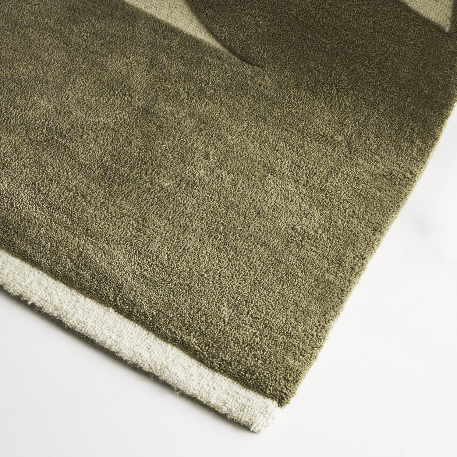 Levis Ivory Green Wool Rug - Area Rug - Rugs a Million