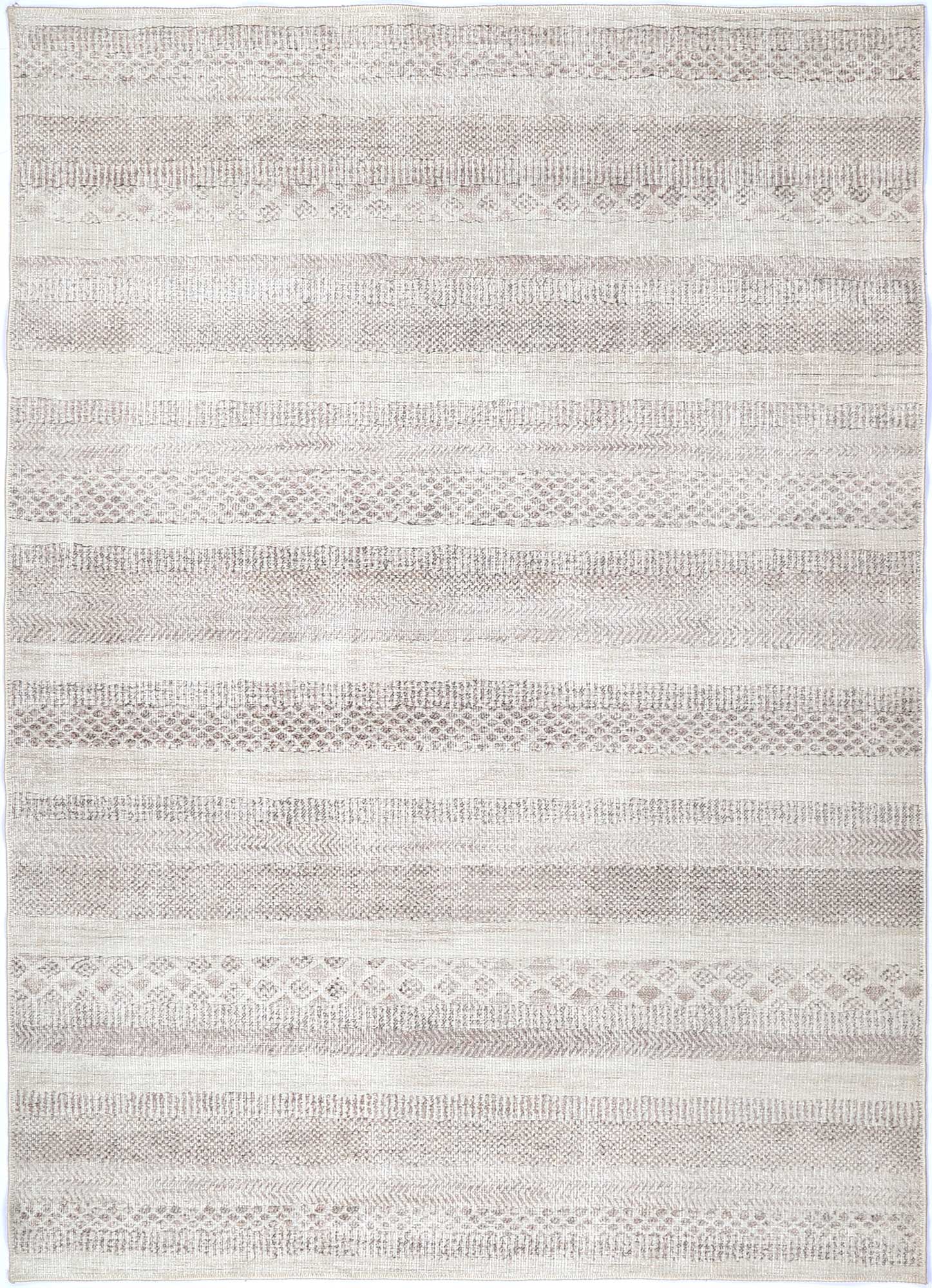 Mojave Lines Desert Beige Washable Rug - Washable Rug - Rugs a Million