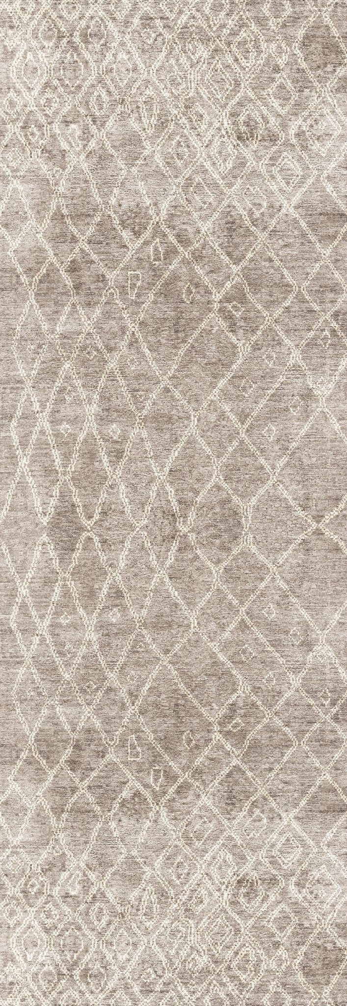 Nordic Nahla Beige Washable Runner - Washable Rug - Rugs a Million