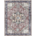 Rajah Earth Red Indigo Distressed Rug - Area Rug - Rugs a Million