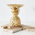 Resin Gold - Leaf Pineapple Stand - Sculptures - Rugs a Million