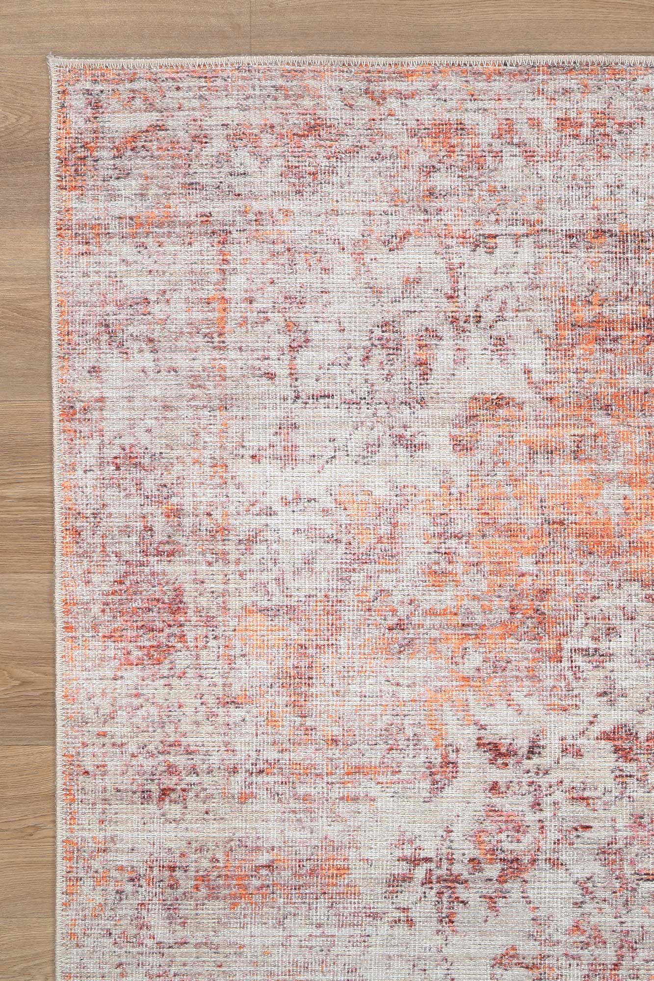 Senlis Sunset Mandarin Runner - Washable Rug - Rugs a Million