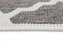 Sisalo Grey and Cream Geometric Rug - Runner - Rugs a Million