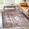 Sophia Heritage Rust Rug - Washable Rug - Rugs a Million