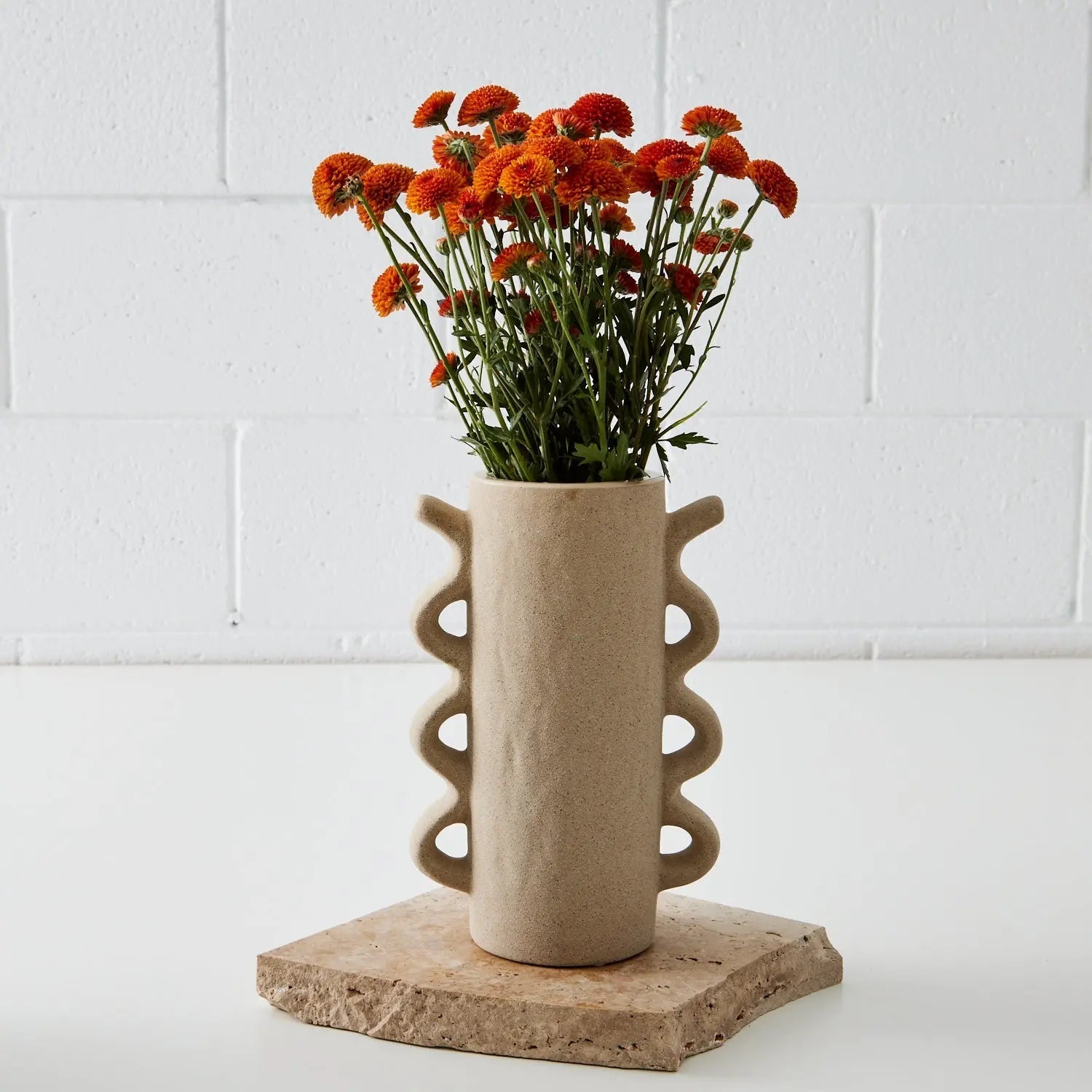 Stone Ceramic Vase - Vase - Rugs a Million