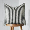 Stripes Cushion Black and White - Cushion - Rugs a Million