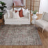 Tuttul Rust Rug - Washable Rug - Rugs a Million