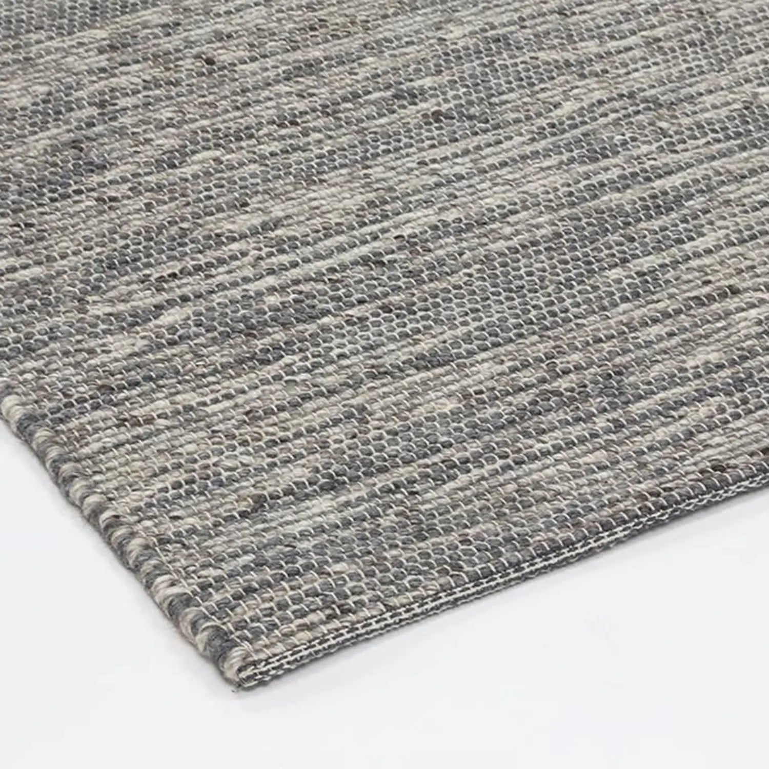Twill Anthracite Woven Rug - Area Rug - Rugs a Million