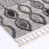 Zellige Grey Patterned Rug decorugonline