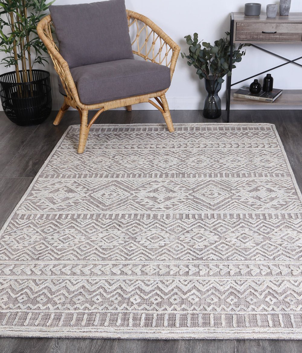 Adabella Cadiz Ash Contemporary Rug - Area Rug - Rugs a Million