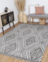 Alayah Zalij Grey Rug - Rug - Rugs a Million