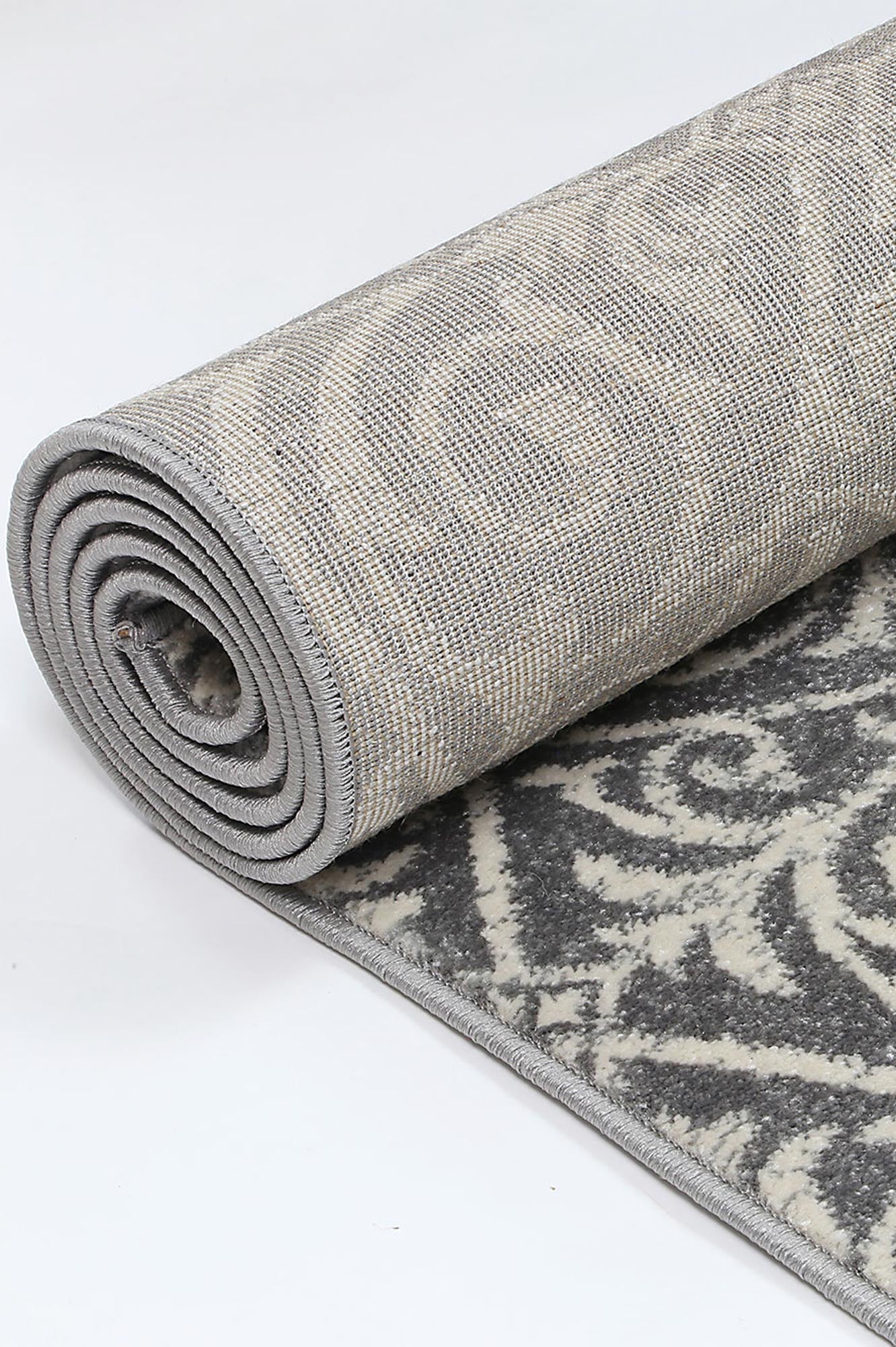 Amelia Katherine Grey & Ivory Rug - Rug - Rugs a Million