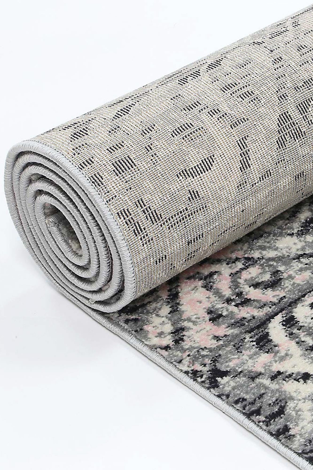 Amelia Katherine Pink & Ash Rug - Rug - Rugs a Million