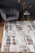 Barton Grey Rust Abstract Rug - Rug - Rugs a Million