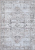 Berossus Nuzi Grey Machine Washable Rug - Rug - Rugs a Million