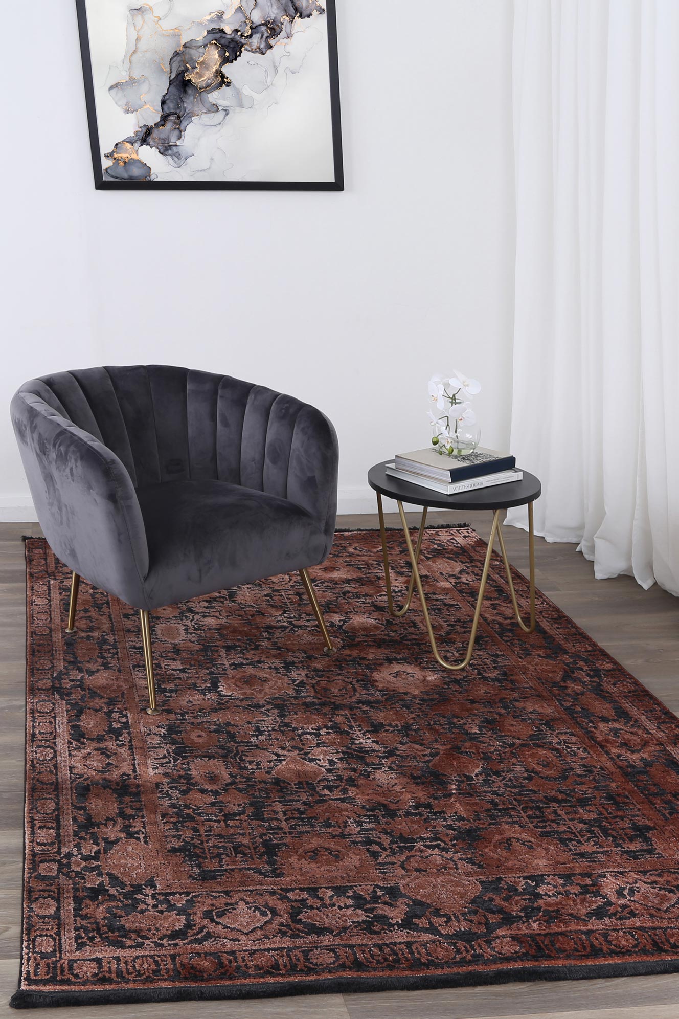 Breukelen Canarsie Copper Rug - Rug - Rugs a Million